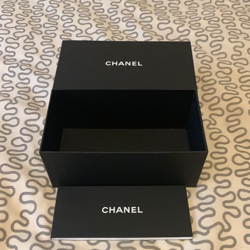 Chanel Empty Sunglass Box With Instruction Booklet - image 2